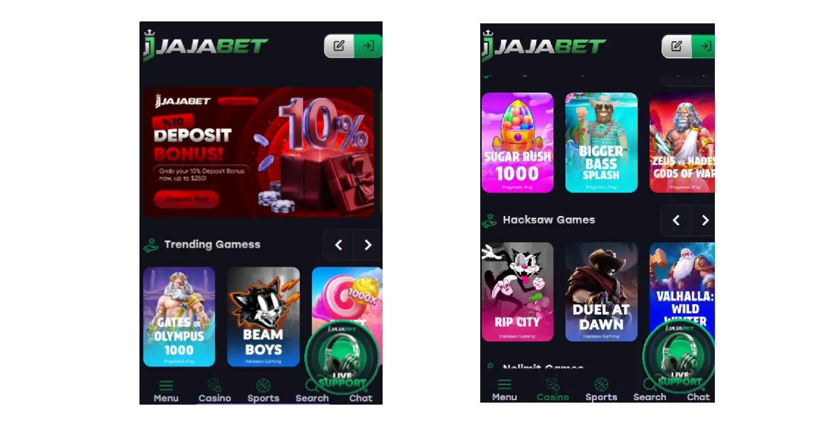 Jajabet app